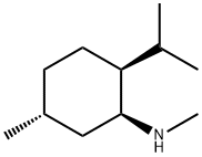 Cyclohexanamine, N,5-dimethyl-2-(1-methylethyl)-, (1S,2S,5R)- (9CI) Structure