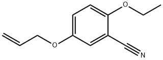 Benzonitrile, 2-ethoxy-5-(2-propenyloxy)- (9CI) Structure