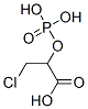 3-chloro-2-phospholactic acid Structure