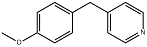 4-(p-Methoxybenzyl)pyridine Structure