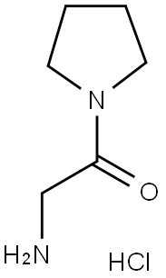 2-AMINO-1-PYRROLIDIN-1-YL-ETHANONE HCL Structure