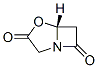 4-Oxa-1-azabicyclo[3.2.0]heptane-3,7-dione,(5R)-(9CI) Structure