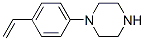 Piperazine, 1-(4-ethenylphenyl)- (9CI) Structure