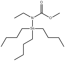 METHYL ETHYL(TRIBUTYLSTANNYL)CARBAMATE Structure