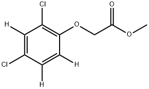 METHYL 2,4-DICHLOROPHENOXY-3,5,6-D3-ACETATE Structure