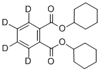 DICYCLOHEXYL PHTHALATE-3,4,5,6-D4 구조식 이미지