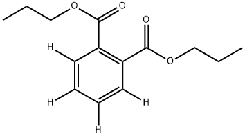 DI-N-PROPYL PHTHALATE-3,4,5,6-D4 Structure