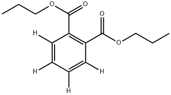 DI-N-PROPYL PHTHALATE-3,4,5,6-D4 구조식 이미지