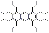 1,2,3,4,5,6,7,8-OCTAPROPYLANTHRACENE Structure