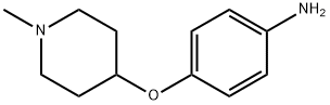 (4-[(1-METHYLPIPERIDIN-4-YL)OXY]PHENYL)AMINE Structure