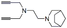 N,N-Di(2-propynyl)-3-azabicyclo[3.2.1]octane-3-ethanamine Structure