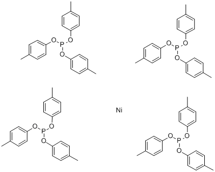 tetrakis(tritolyl phosphite )nickel Structure