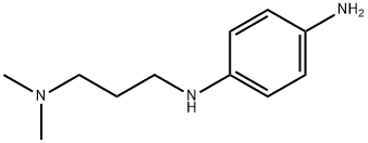1-N-[3-(디메틸아미노)프로필]벤젠-1,4-디아민 구조식 이미지