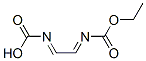 N,N'-(1,2-Ethanediylidene)bis(carbamic acid ethyl) ester Structure