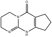 Cyclopenta[d]pyrimido[1,2-a]pyrimidin-6(2H)-one, 1,3,4,7,8,9-hexahydro- (9CI) 구조식 이미지