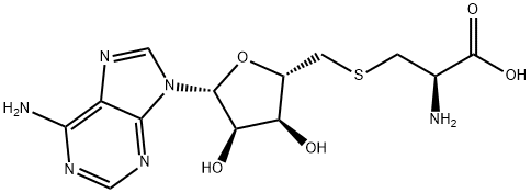 S-ADENOSYL-L-CYSTEINE 구조식 이미지