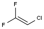 2-CHLORO-1,1-DIFLUOROETHYLENE Structure