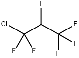 1-클로로-2-요오도-1,1,3,3,3-펜타플루오로프로판 구조식 이미지