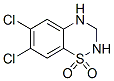 6,7-Dichloro-3,4-dihydro-2H-1,2,4-benzothiadiazine 1,1-dioxide Structure