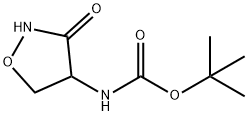 Carbamic acid, (3-oxo-4-isoxazolidinyl)-, 1,1-dimethylethyl ester (9CI) Structure