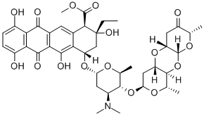 cinerubine B Structure