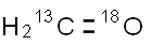 CARBON MONOXIDE (13C; 18O) Structure