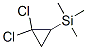 1,1-Dichloro-2-(trimethylsilyl)cyclopropane Structure