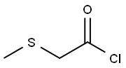 (Methylthio)acetyl chloride 구조식 이미지