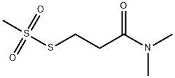 3-Methanethiosulfonyl-N,N-dimethylpropionamide 구조식 이미지