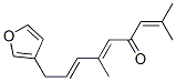 (5E,7E)-9-(3-Furyl)-2,6-dimethyl-2,5,7-nonatrien-4-one Structure