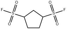 사이클로펜탄-1,3-디설포닐디플루오라이드 구조식 이미지