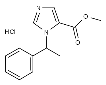 Metomidate Hydrochloride Structure