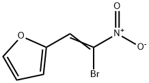2-bromo-1-(2-furyl)-2-nitroethylene Structure