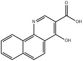 4-HYDROXY-BENZO[H]QUINOLINE-3-CARBOXYLIC ACID Structure