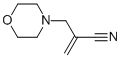 2-(MORPHOLINOMETHYL)ACRYLONITRILE Structure