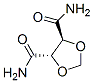 1,3-Dioxolane-4,5-dicarboxamide,(4S,5S)-(9CI) 구조식 이미지