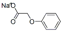 Sodium phenoxyacetate 구조식 이미지
