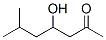 2-Heptanone, 4-hydroxy-6-methyl-, (+)- (9CI) Structure