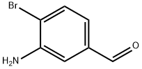 3-AMINO-4-BROMO-BENZALDEHYDE Structure
