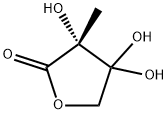 2(3H)-Furanone, dihydro-3,4,4-trihydroxy-3-methyl-, (3R)- (9CI) Structure