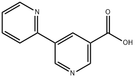 5-(pyridin-2-yl)pyridine-3-carboxylic acid Structure