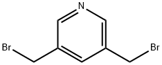 피리딘,3,5-BIS(브로모메틸)- 구조식 이미지