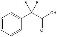 α,α-Difluorophenylacetic acid 구조식 이미지