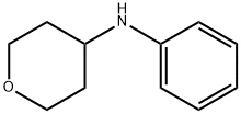 N-PHENYL-TETRAHYDRO-2H-PYRAN-4-AMINE HYDROCHLORIDE Structure