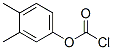 3,4-xylyl chloroformate Structure