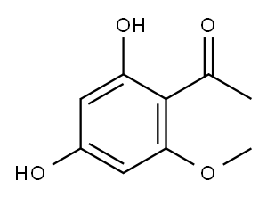 1-(2,4-DIHYDROXY-6-METHOXY-PHENYL)-ETHANONE 구조식 이미지