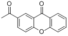 2-ACETYLXANTHEN-9-ONE Structure