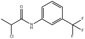2-Chloro-N-(3-trifluoromethyl-phenyl)-propionamide Structure