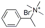 trimethyl(alpha-methylbenzyl)ammonium bromide  Structure