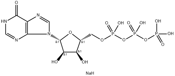 INOSINE-5-TRIPHOSPHORIC ACID SODIUM SALT 구조식 이미지